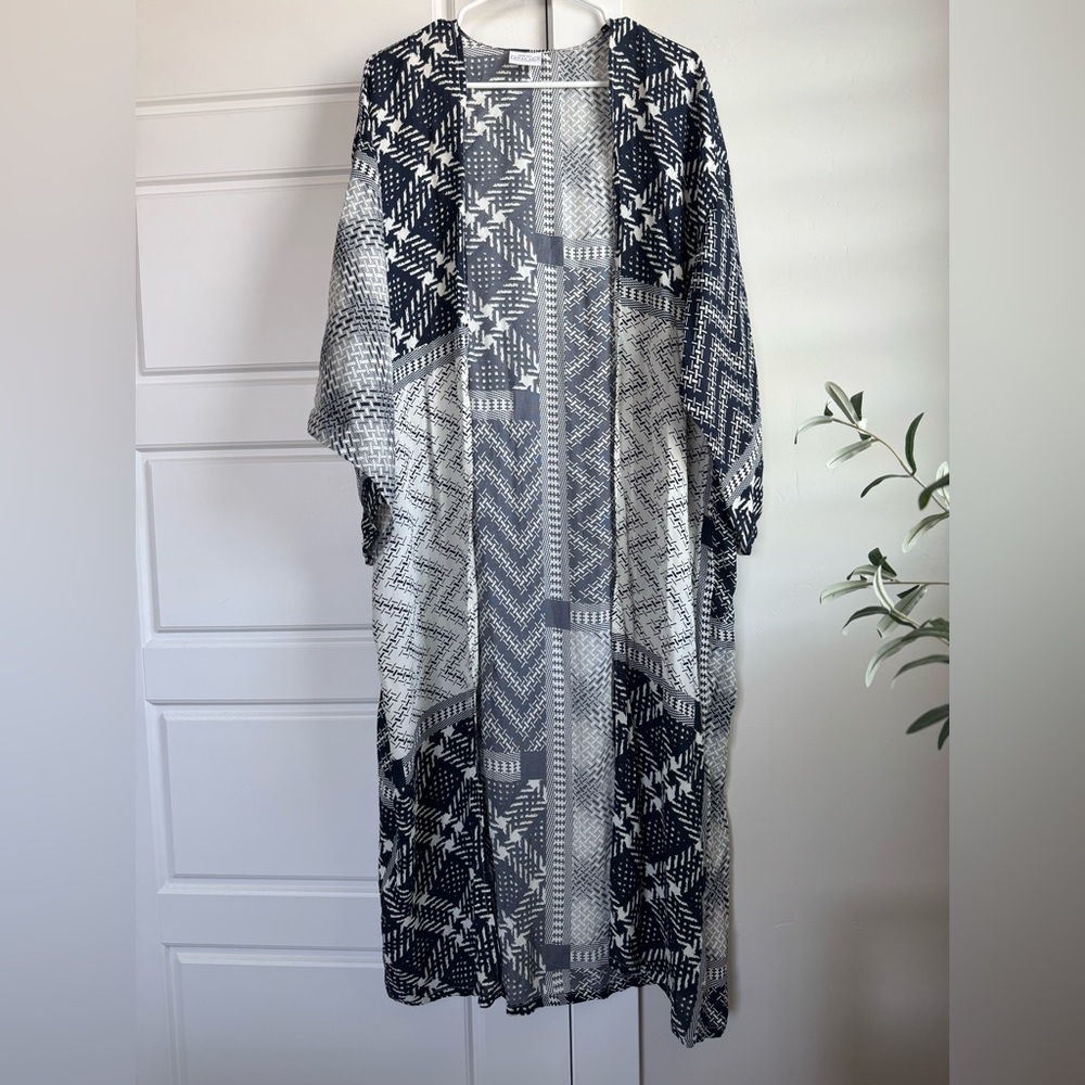 Amae Co. Patterned Kaftan